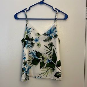 Banana republic floral Cami top